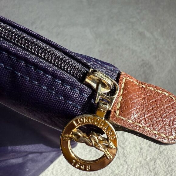 Longchamp Large Billberry Le Pliage Tote - Picture 7 of 16